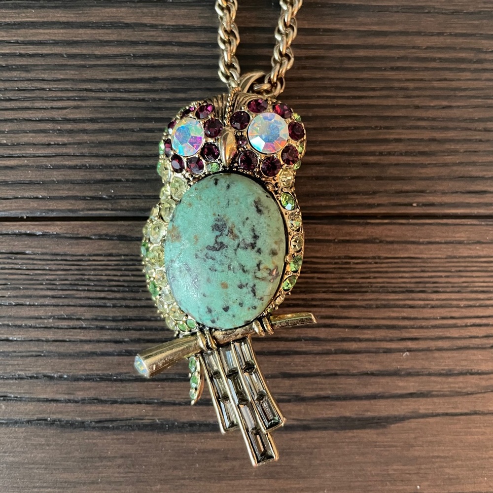 Owl Brooch/ necklace